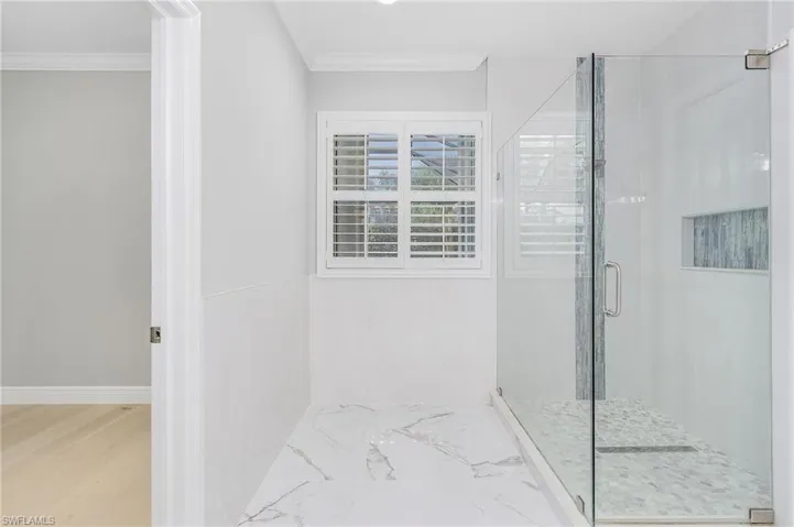 Master bathroom shower
