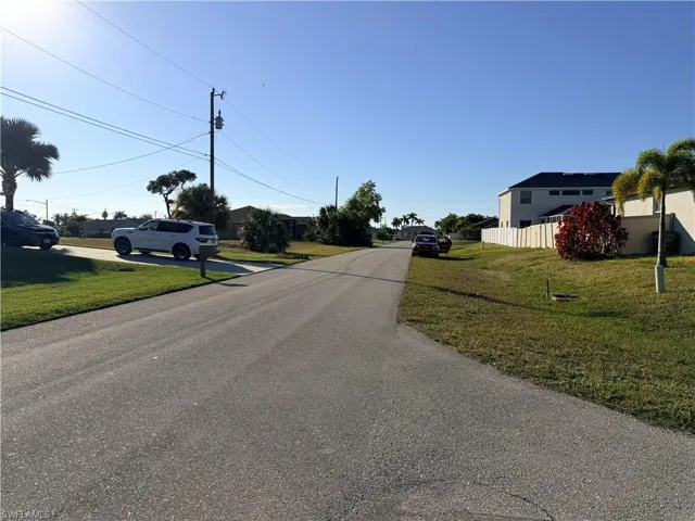 View of asphalt road