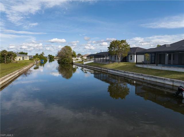 Huge long canal view