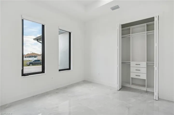 View of unfurnished bedroom