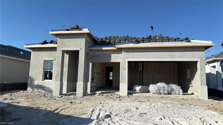 Glades Island Colonial (Home Site #82) Under construction