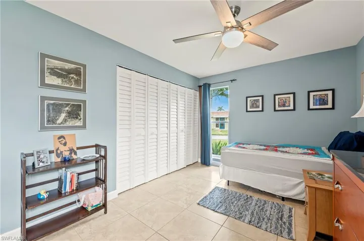 As one can see, the guest bedroom is ample sized.