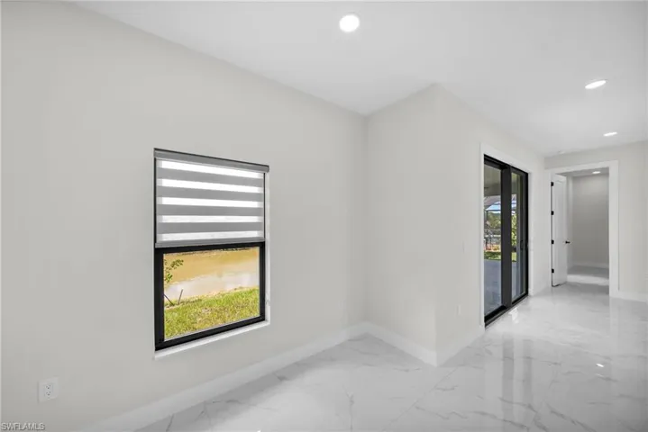 View of spare room