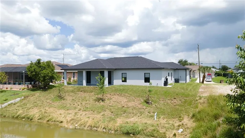 View of rear view of property