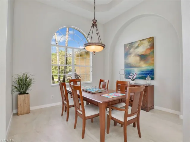 Dining space featuring plenty of natural light