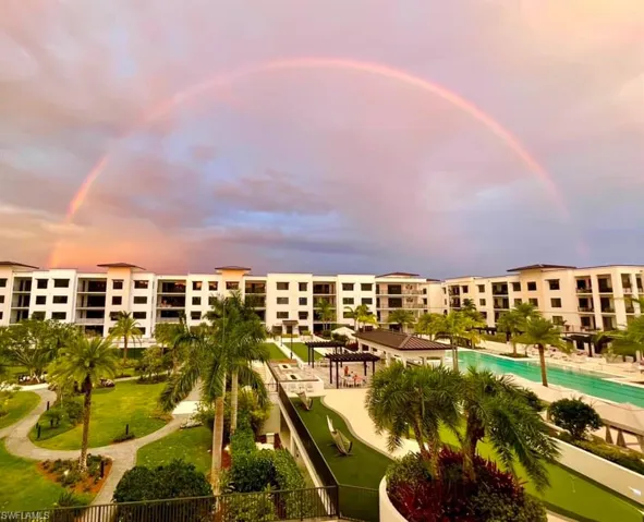 Rainbow over paradise