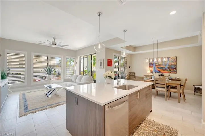 Kitchen and dining room
