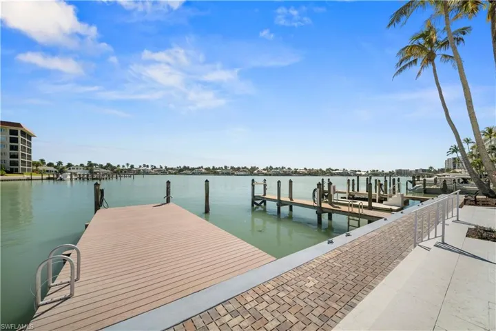 Dock featuring a water view