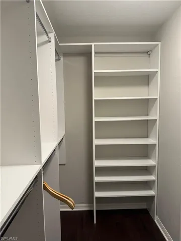 Primary closet 2nd view