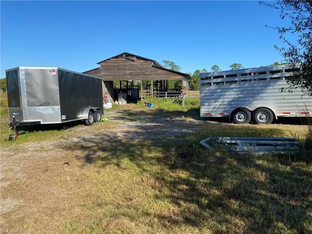 View of vehicle parking