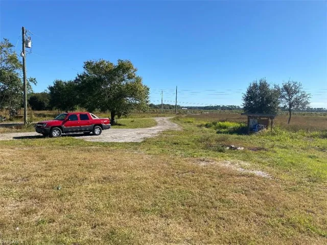 View of yard featuring a view of rural / pastoral area