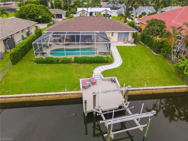 Aerial View of Dock