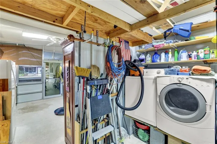 Laundry area