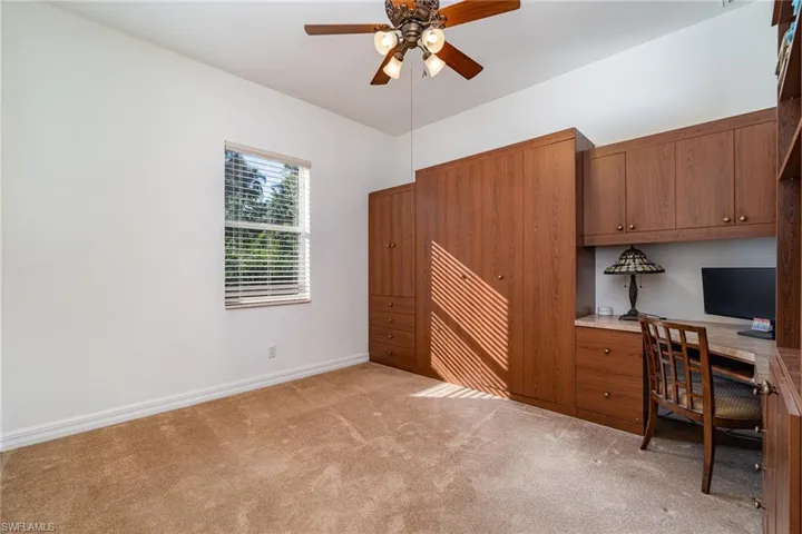 Bedroom 2 with built in Murphy bed