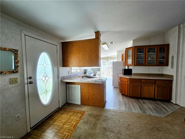 Side door entrance