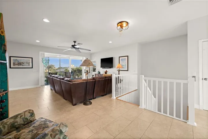 Top of Stairs Landing with Elevator