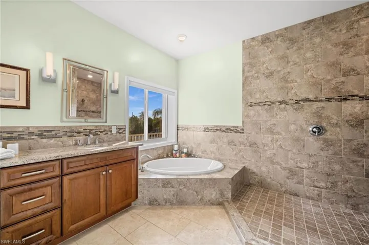 Primary Bath with Walk In Shower