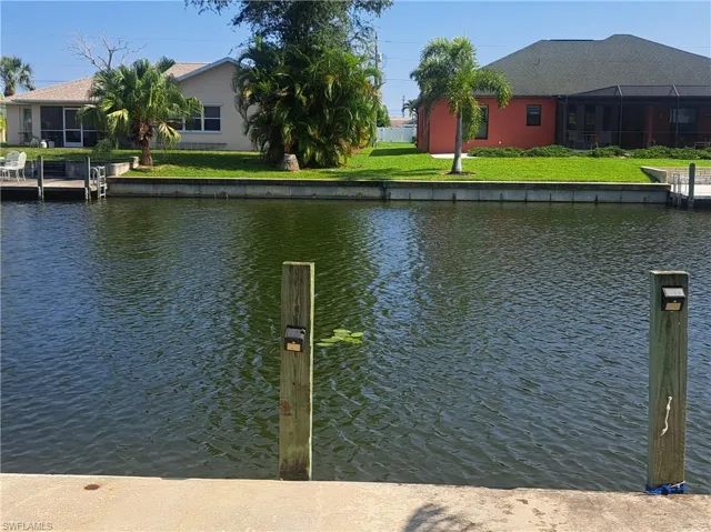 Wide canal view