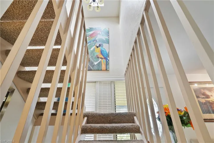 Stairway to Second Floor.