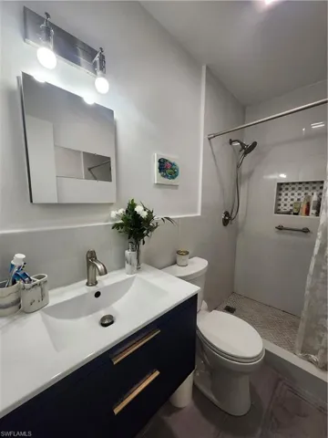 Updated Bath with Walk-In Shower.