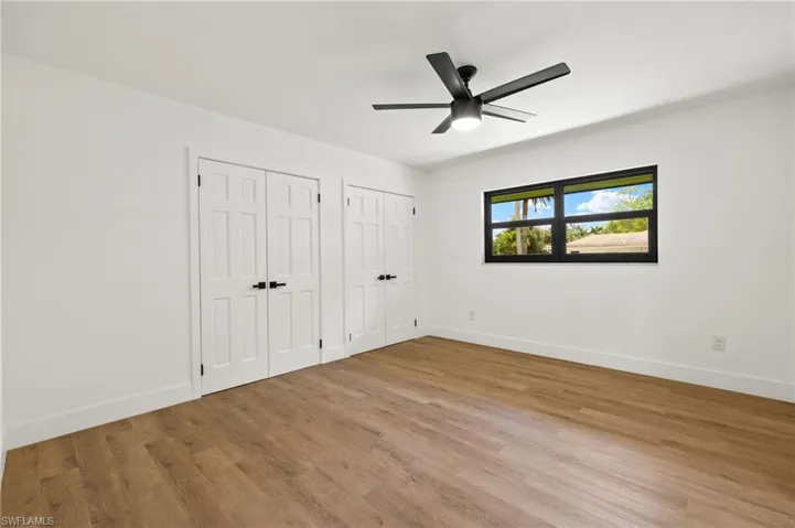 This Guest Bed is a Jack and Jill setup with a large walk in closet