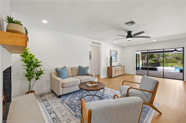 The New Family Room is the perfect space to entertain