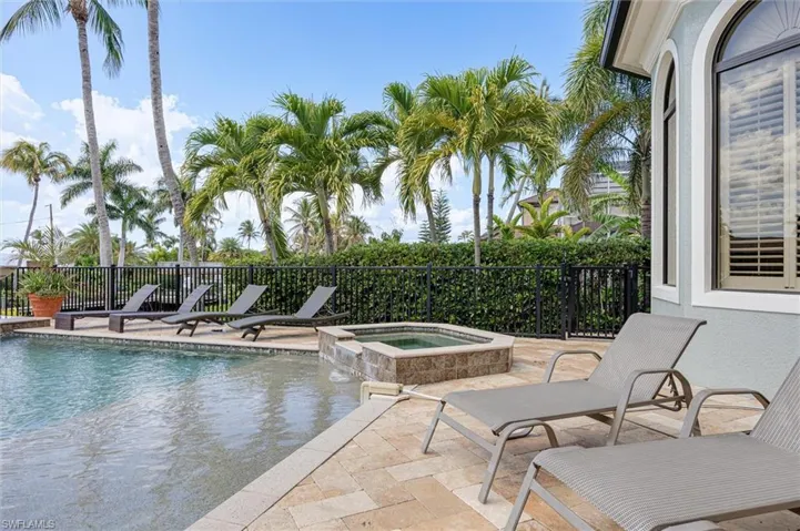 HUGE pool deck. Always a breeze out here.
