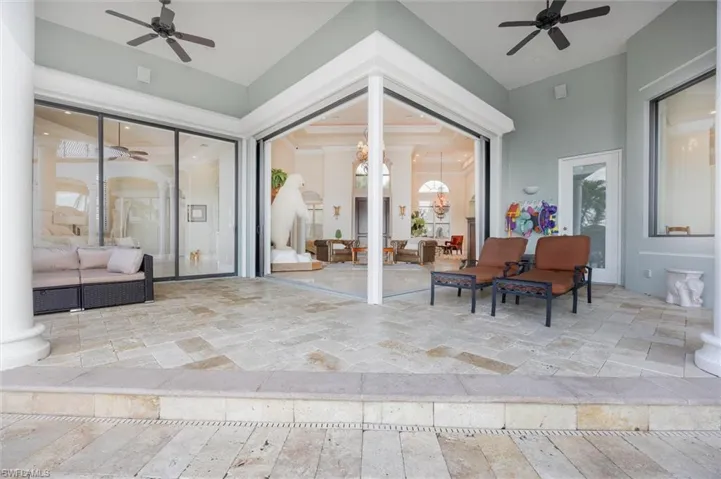 Patio off of Living room and Master suite