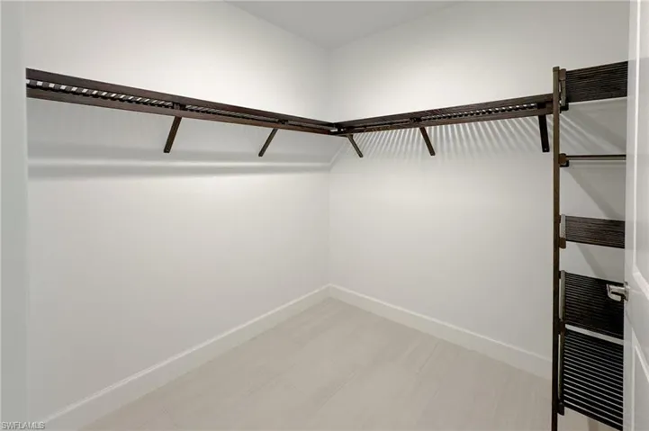 View of spacious closet