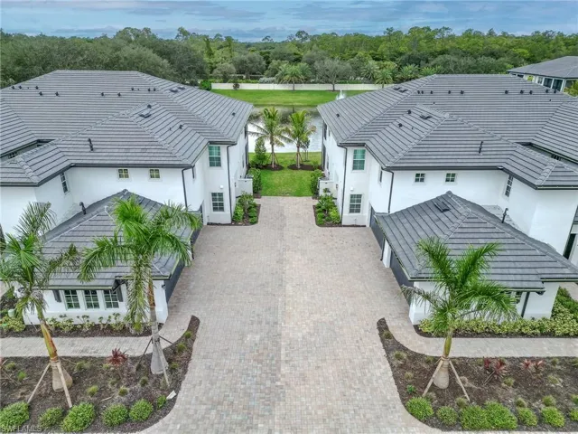 View from above of property