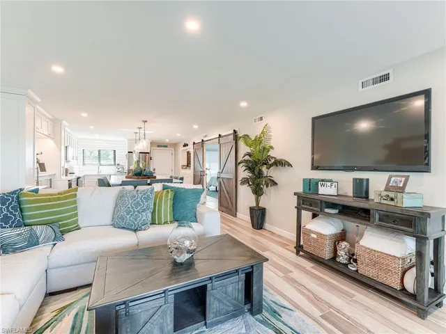 Tile plank look flooring throughout