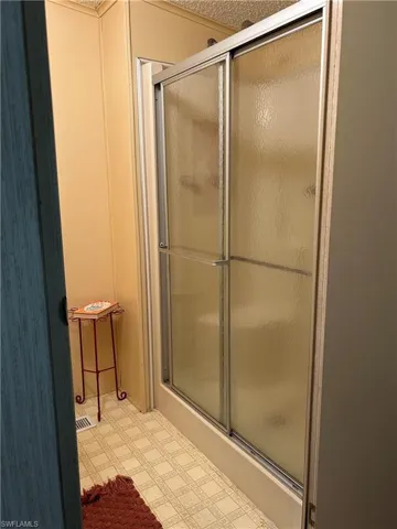 Bathroom with walk in shower