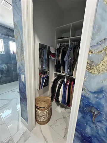 View of closet