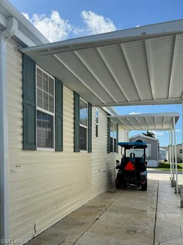 Covered parking