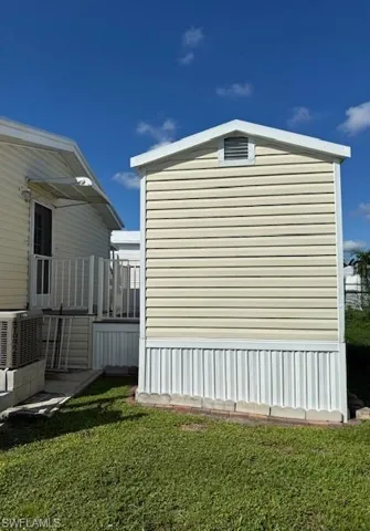 Back yard & storage