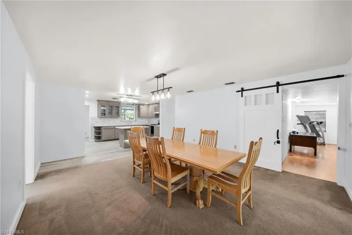 Oversized Dining with Kitchen and Flex room