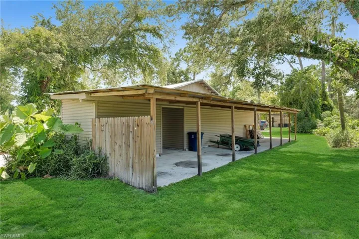 Lean-To for all your equipment storage
