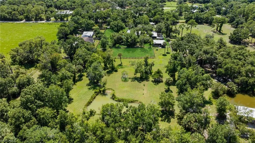 From back of pasture to front view