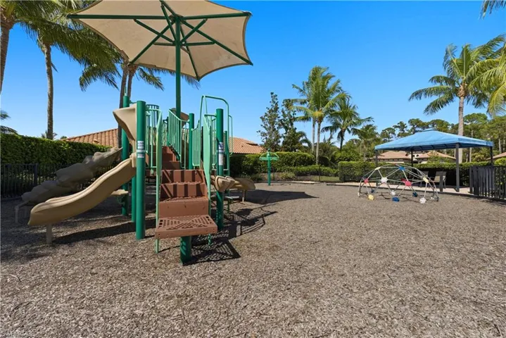 View of community playground