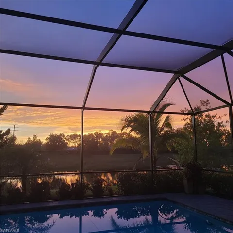 Lovely sunset views.