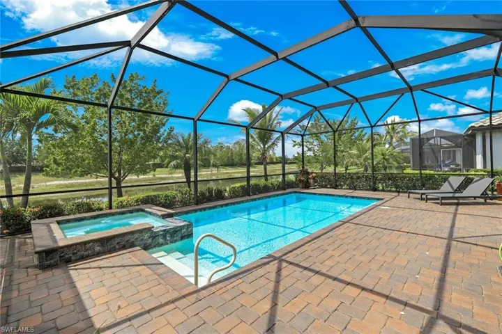 Extended lanai space.