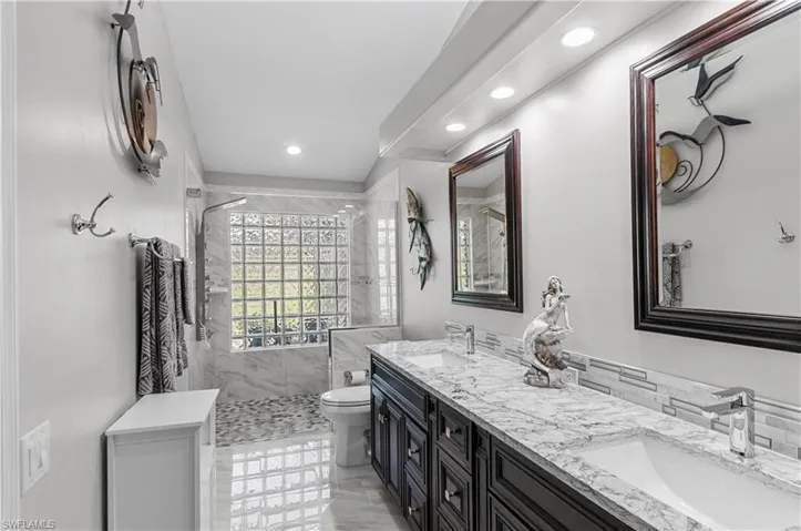 Master Bathroom with plenty of natural light.