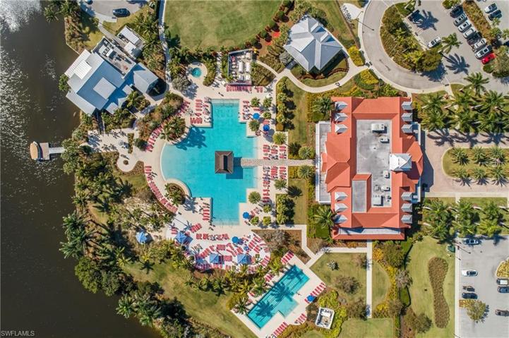Nice shot from overhead. The Cypress Waterway is on the left, this is a Natural Body of Water.