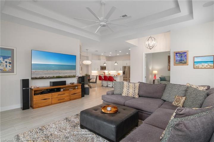 Note how the Great Room Merges with the Kitchen Area. This is a terrific Plan to Entertain or Enjoy Family Gatherings.