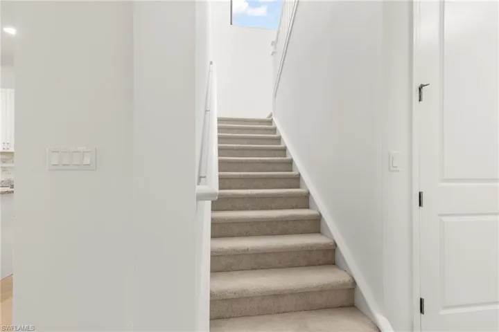View of stairs