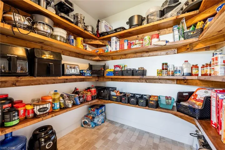 Large Walk-In Pantry!