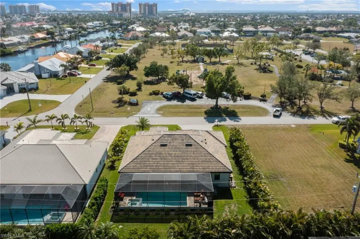 Beautiful landscaping for added privacy, in a perfect location.