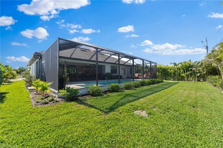 Lush landscaping; automatic zoned irrigation system.