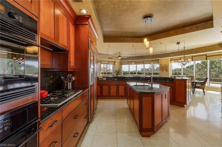 Massive gourmet kitchenWolf appliances