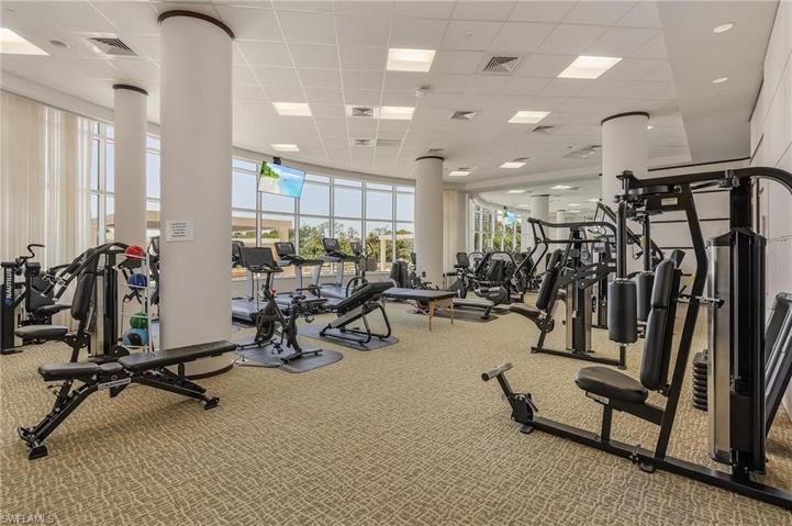 Azure fitness room